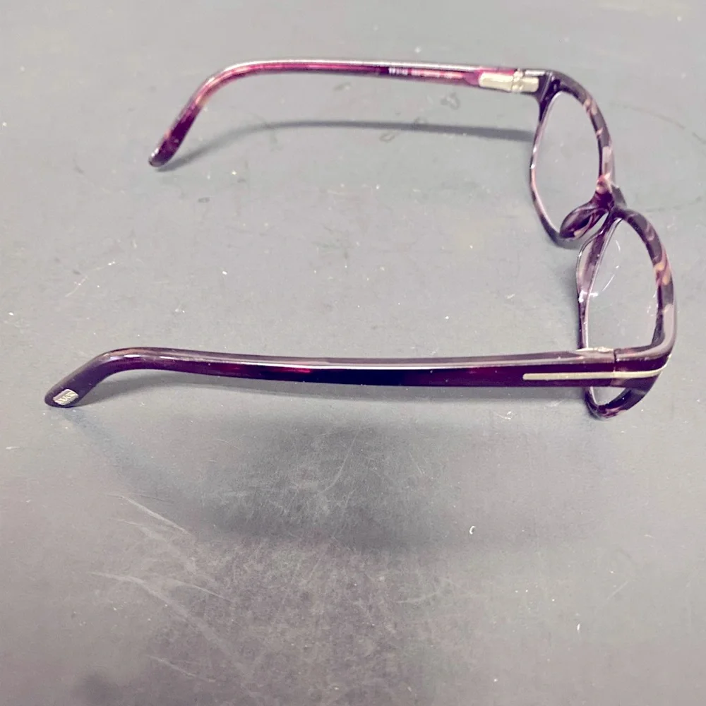 Stylish Tom Ford Burgundy Eyeglasses/Frames